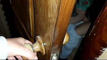 I caught a stranger masturbating in a public toilet