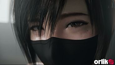 Yuffie Final Fantasy 7 - Wet Sloppy Blowjob Service [Mask Version] 3D Animation
