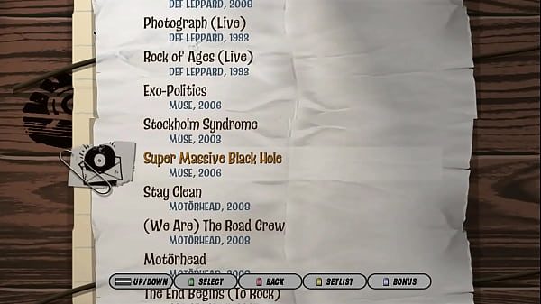 Guitar Hero 3 DLC - "Super Massive Black Hole"