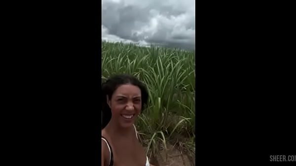 Sucking my step cousin's huge cock during family lunch at the farm.