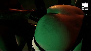 Bound Axel Abysse Ass Tormented By Huge Dildo