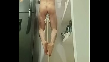 Playing with me body horny stick up my ass