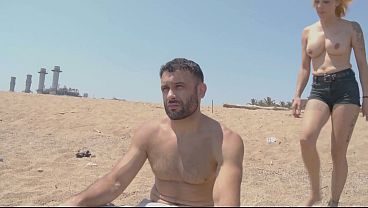 Immature mature pranks: I suck this Frenchman on the beach, we fuck there in full view of everyone and take I him to my hotel