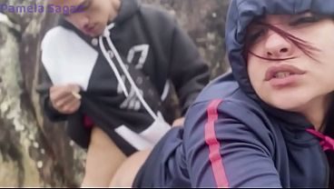 Novinho na maldade de me foder me comeu gostoso na frente de todo mundo na praia