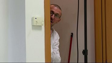 Behind the scene, Trans Doctor fuck a very horny patient.