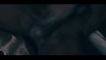 Huge Big Black dick getting self handjob