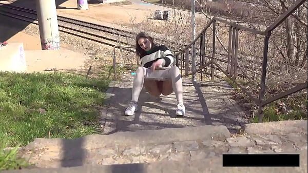 Stopping To Pee On Steps
