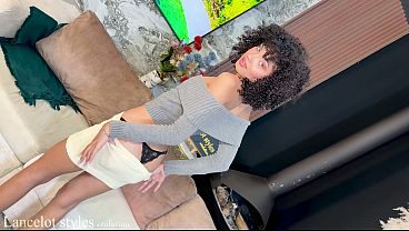 The beautiful teenager Desire Adams Ls in her first anal encounter with Lancelot