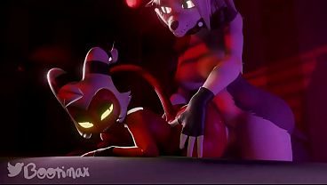 Moxxie gets fucked by futa Loona