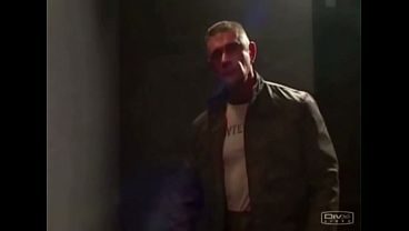 Submissive faggot sucks his master's dick.