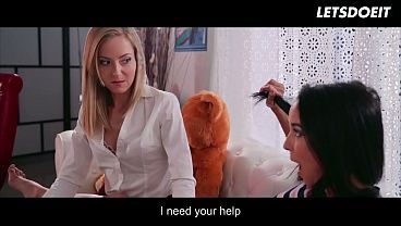 Romantic Lesbian Session Where Sicilia Fucks Francis Tight Ass Until She Moans - A GIRL KNOWS