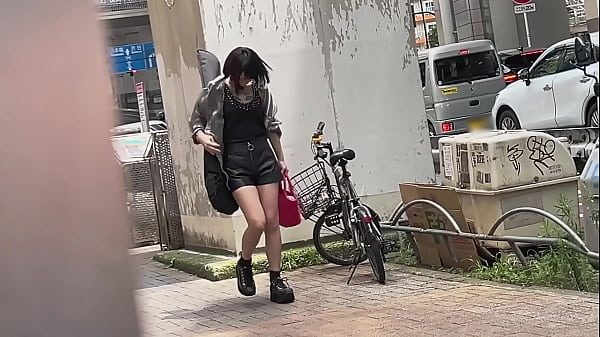 Japanese Skinny Tatto Guitarist with Fender