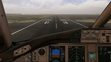 Turkish Airlines Boeing 777 lands in Istanbul MSFS2024