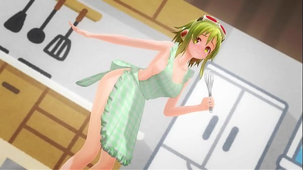 Gumi Naked Apron - Sweet Magic MMD by Tarako