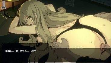 Hentai Gameplay  - Your cute hentai girlfriend really wants you to come inside her, so you got milked~