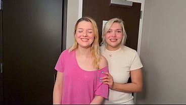 Thick Latina Stepsis & Tiny College Teen Share Room with Stepbro - Dez Hansen x Adaline Star POV