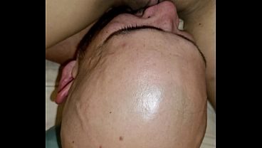 Getting her thong from inside her pussy with my mouth - Pinay pussy licking - spit fetish - panty stuffing - spitting on face