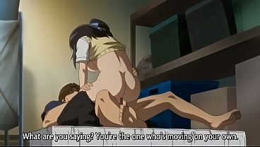 Hentai teacher fucks two students