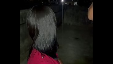 O vizinho me comeu na parte de cima do predio quase fomos pego