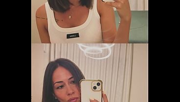 Brunette close up