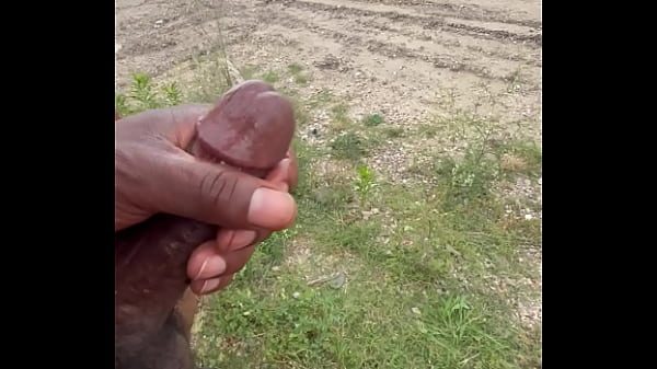 Public jerkoff at work 2