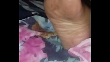 Pies de madura BBW