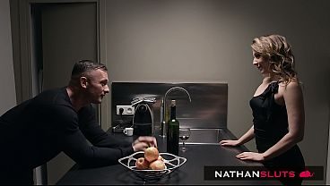 Slutty Petite French Emmanuelle Worley Takes A Fat Cock Up Her ASS On First Date