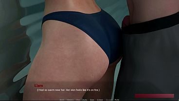 Away From Home 1 Nora Catches Liam and Sophia Secret Scene Visual Novel Gameplay