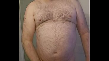 Nude Martin Lavallée masturbates