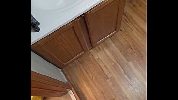 Right out the shower.