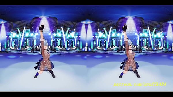 VR180 mmd Suisei Dance 3d hololive Hentai
