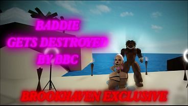 BADDIE Barbie Gets HUMILIATED By BBC and Filled with 2 LOADS (ROBLOX BROOKHAVEN)