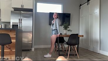 I'm so hungry, can I taste your cock?