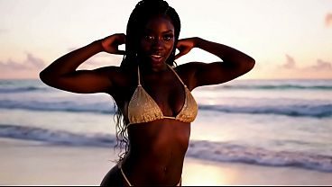 Samantha On Beach