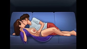 Fucked My Horny Stepmom While Watching A Movie - Summertime Saga Ep 21