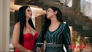 SEXMEX - MY STEPMOM'S EX GIRLFRIEND . Elizabeth Marquez   Estela Osorio