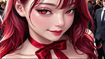 Fucking Redhead on Public at Valentine's Day in Italy - AI Interactive Video