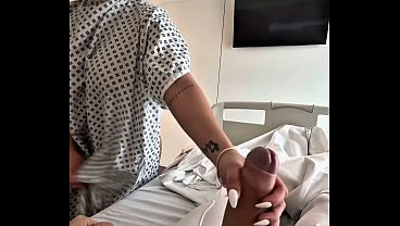 Fucking a Patient At The Hospital And Cumming Inside Her Pussy