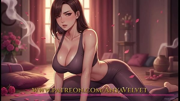 Te encuentro espiándome mientras hago yoga y decido darte un espectáculo. Si quieres el final buscame en www.patreon.com/AnyaVelvet