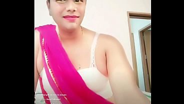 Beautiful crossdresser sexy indian
