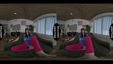 UP CLOSE VR - Lexi Luna Teases Her Big Tits And Bare Feet Before Hot POV Hardcore Fuck