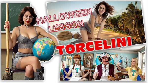 TORCELINI – Halloween Lesson 5: Witch teacher & Broom Ride SFW