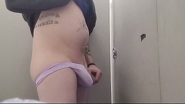 Showing off my new underwear in public