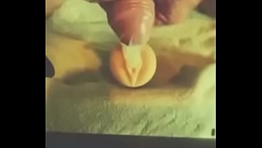 Precum Filled Condom Play