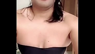 Indian crossdresser daily routine life