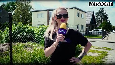 Kinky German Granny in Cosplay Bends Over Outdoors... What She Does Next Will Make You Rock Hard