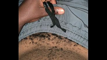 Late Night woke Up Feeling Horny And Started Teasing With M Hard Dick