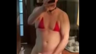 Sissy masturbating loving exposure