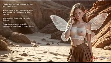 I was lost in the desert, but a sexy elf found me and fucked me [AI]