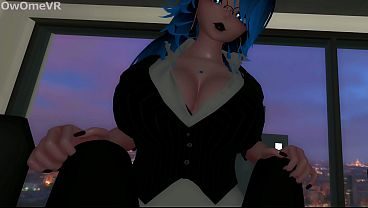 POV You're the new FREE USE toy for a busty Futanari Secretary - Taker POV VRChat ERP Preview